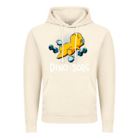 Vintage Artic Dino Sore Funny Dinosaur Workout Gym Fitness Lifting Vintage Hoodie - longCreatives