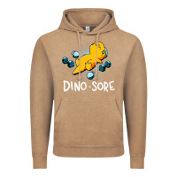 Vintage Coffee Dino Sore Funny Dinosaur Workout Gym Fitness Lifting Vintage Hoodie - longCreatives