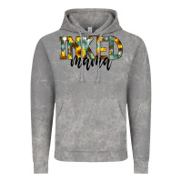 Cloud Rock Inked Mama Vintage Hoodie - CowCowDesign