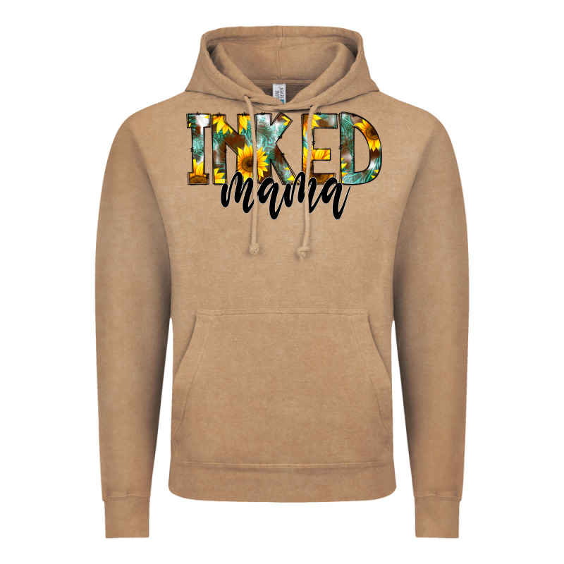 Inked Mama Vintage Hoodie by CowCowDesign | Teevron