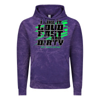 Cloud Purple Dirt Modified Racing Apparel Sprint Car Dirt Track Racing Vintage Hoodie - longCreatives