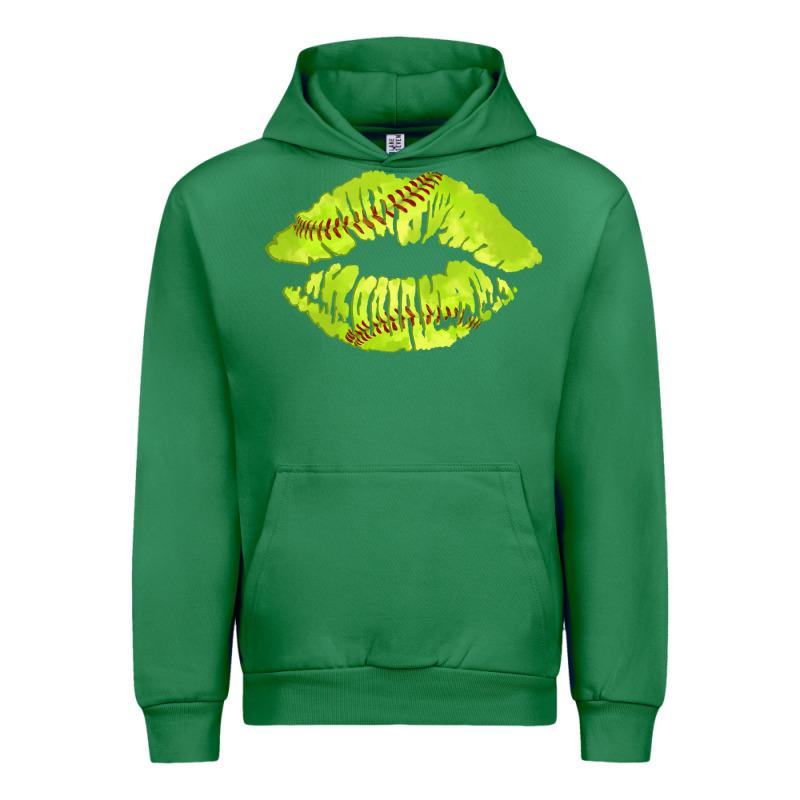 Softball Lips Urban Hoodie by AdoDesignShop | Teevron