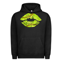 Pigment Black softball lips Urban Hoodie - AdoDesignShop