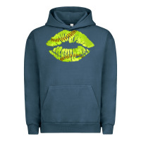Pigment Midnight Navy softball lips Urban Hoodie - AdoDesignShop