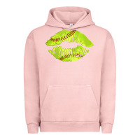 Pigment Salmon softball lips Urban Hoodie - AdoDesignShop