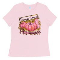 Bubblegum Pink breast cancer awareness Ladies Tee - texasbilliewilder