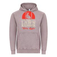 Vintage Zinc the lawn ranger rides again shirt  cute lawn caretaker gift Vintage Hoodie - longCreatives