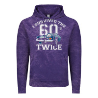 Cloud Purple I Survived The Sixties Twice Classic Birthday Vintage Hoodie - longCreatives