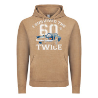 Vintage Coffee I Survived The Sixties Twice Classic Birthday Vintage Hoodie - longCreatives