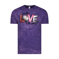 Cloud Purple for the love of the game volleyball Vintage Tee - Jasminsmagicworld