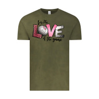 Vintage Olive for the love of the game volleyball Vintage Tee - Jasminsmagicworld