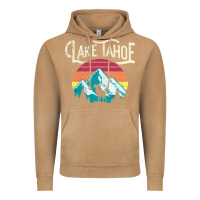 Vintage Camel Vintage Lake Tahoe Mountains Retro T Vintage Hoodie - longCreatives