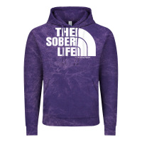Cloud Purple the sober life sobriety cool aa na anonymous t shirt gifts Vintage Hoodie - longCreatives