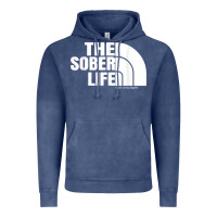 Vintage Denim the sober life sobriety cool aa na anonymous t shirt gifts Vintage Hoodie - longCreatives