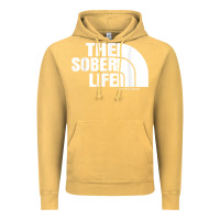 Vintage Mustard the sober life sobriety cool aa na anonymous t shirt gifts Vintage Hoodie - longCreatives