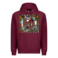 Rodeo Santa Premium Hoodie | Teevron