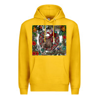 Lemon Rodeo Santa Premium Hoodie - CowhideDigitalArt