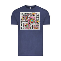 Vintage Denim teacher tumbler Vintage Tee - CowGirlArtShop
