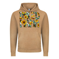 Vintage Camel Inked Mama Flowers Vintage Hoodie - CowCowDesign