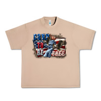 Burro Born to be free Urban Heavy Tee - CowGirlArtShop