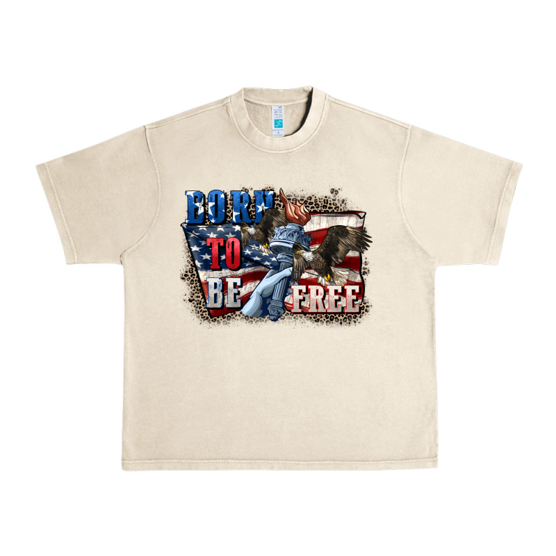 Born To Be Free Urban Heavy Tee by CowGirlArtShop | Teevron