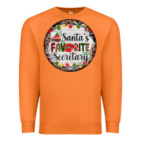Carrot christmas santas favorite secretary    light Premium Sweatshirt - AdoDesignShop
