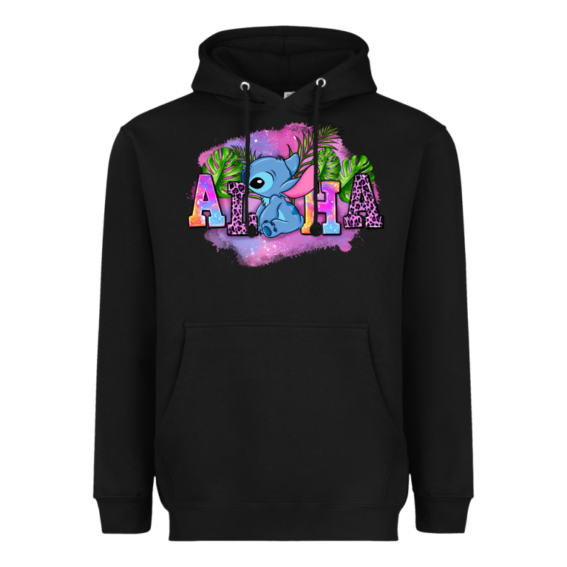 Aloha Stitch Heavyweight Hoodie by AdoDesignShop | Teevron