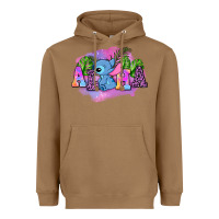 Toasted Coconut aloha stitch Heavyweight Hoodie - AdoDesignShop