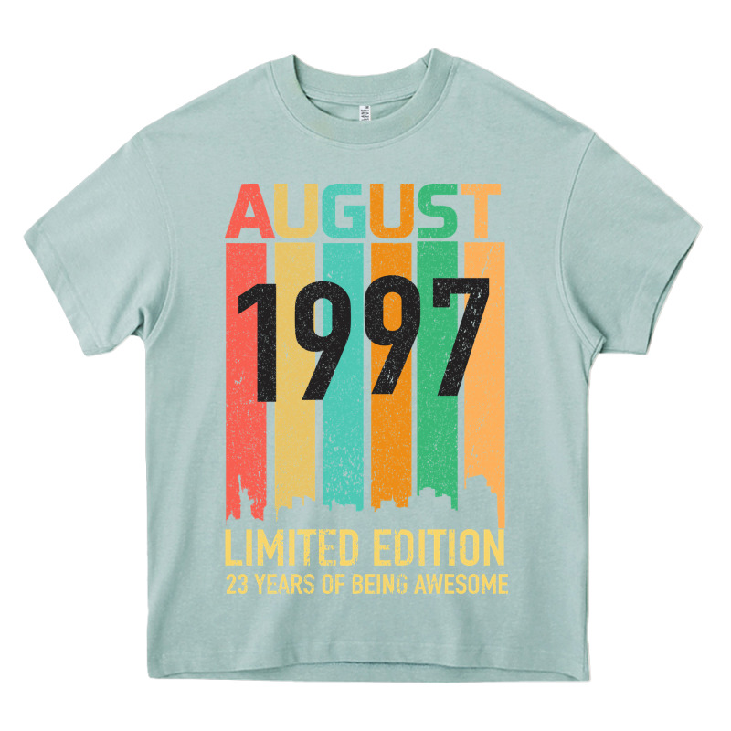 August 1997 23 Years Old 23rd Birthday Heavy Core Tee by Bettercallsaul | Teevron