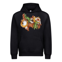 Black horseshoe cowhide cactus patch Urban Hoodie - AdoDesignShop