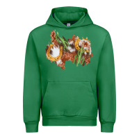 Emerald horseshoe cowhide cactus patch Urban Hoodie - AdoDesignShop