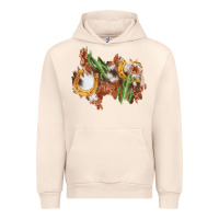 Sandshell horseshoe cowhide cactus patch Urban Hoodie - AdoDesignShop