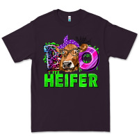 Plum Boo Heifer Cow Premium Tee - texasbilliewilder