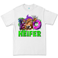 White Boo Heifer Cow Premium Tee - texasbilliewilder