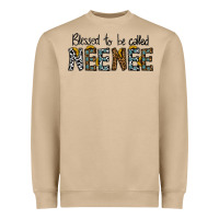Mushroom blessed to be called neenee Heavyweight Sweatshirt - CowhideDigitalArt