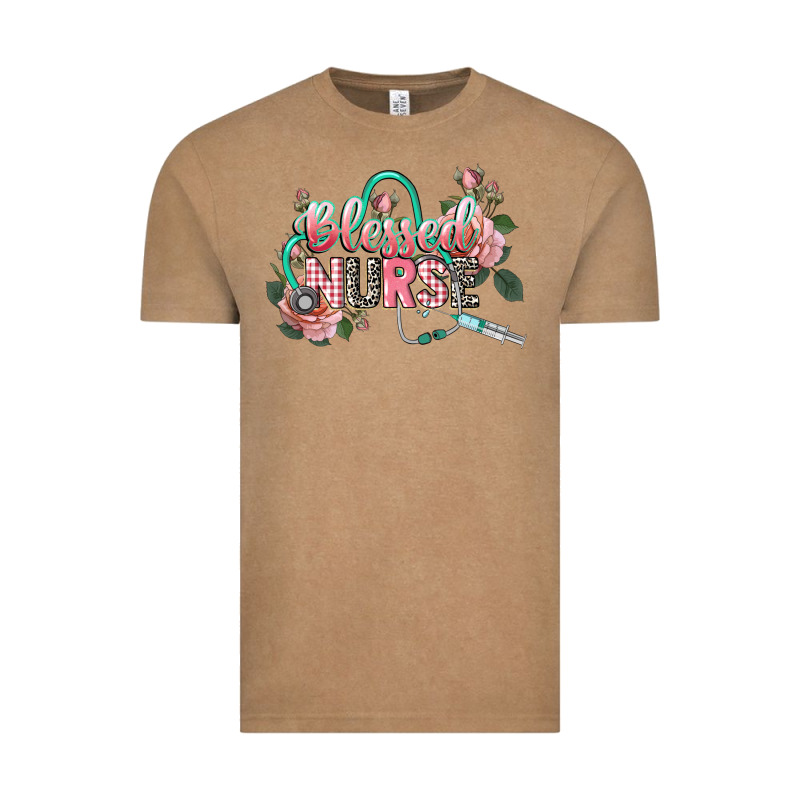 Blessed Nurse Vintage Tee by CowGirlArtShop | Teevron