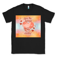 Black love the world like the one Classic Tee - TumblerDesignByShophia