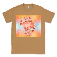 Toasted Coconut love the world like the one Classic Tee - TumblerDesignByShophia