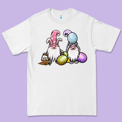 Easter Gnomes Premium Tee Designed By Jasminsmagicworld