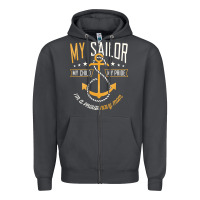 Smoke Proud Navy Mother for Moms of Sailors Proud Mom Navy Family Zipper Hoodie - longCreatives