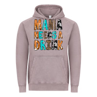 Vintage Zinc Mama Needs a Drink Vintage Hoodie - CowCowDesign