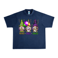 Navy Mardi Gras squad with gnomies Urban Heavy Tee - HowdyJamesFarm