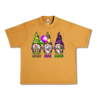 Peanut Butter Mardi Gras squad with gnomies Urban Heavy Tee - HowdyJamesFarm