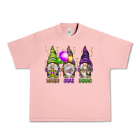 Salmon Mardi Gras squad with gnomies Urban Heavy Tee - HowdyJamesFarm