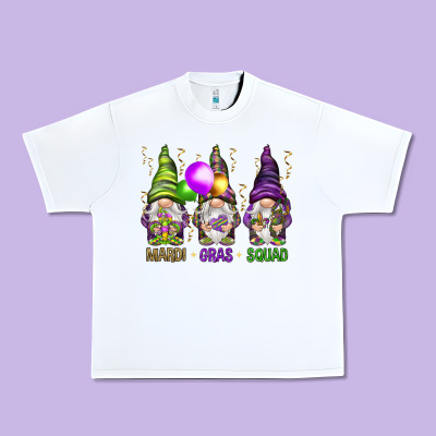 Mardi Gras Squad With Gnomies Urban Heavy Tee Designed By Howdyjamesfarm