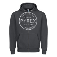 Smoke Pyrex Mark  Vintage Collector Made in USA Zipper Hoodie - longCreatives