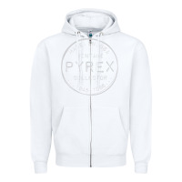 White Pyrex Mark  Vintage Collector Made in USA Zipper Hoodie - longCreatives