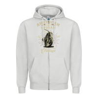 Dove Grey Vintage American Motorcycle Indian for Old Biker Gifts Zipper Hoodie - longCreatives
