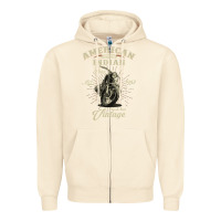 Sandshell Vintage American Motorcycle Indian for Old Biker Gifts Zipper Hoodie - longCreatives
