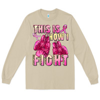 Mushroom This is how i fight Long Sleeve Tee - FaDigitalArtStudio